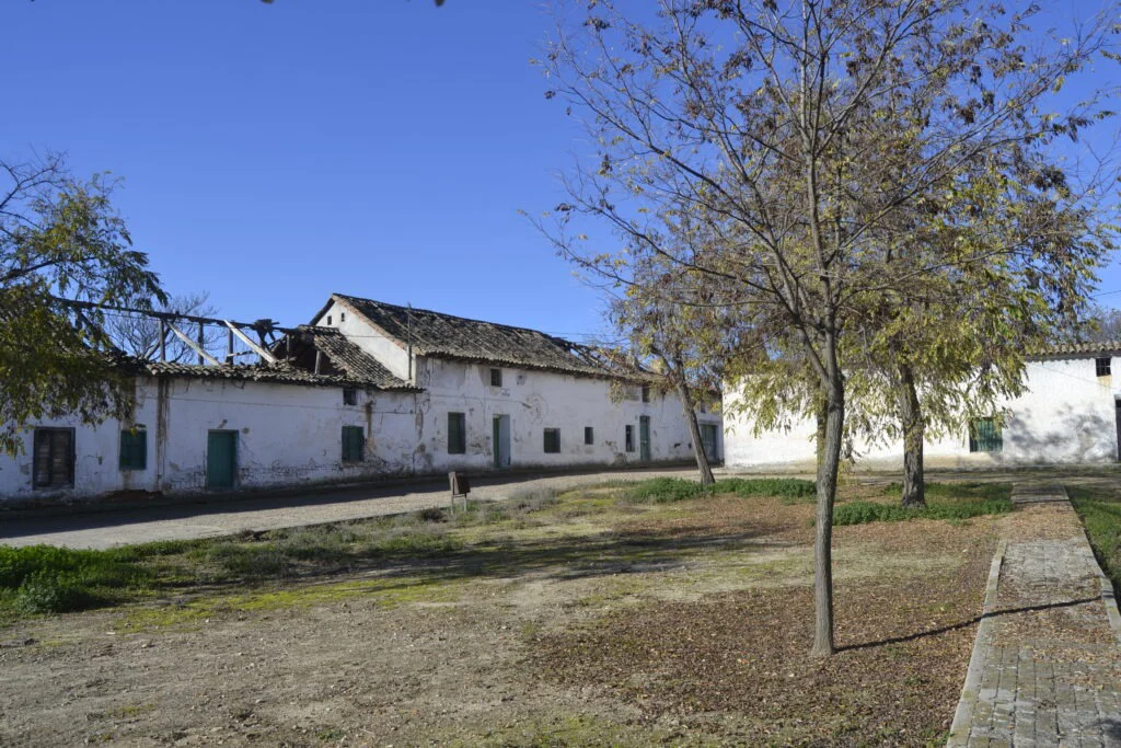 Centro urbano e inicio de la Calle Algete en Fresno de Torote