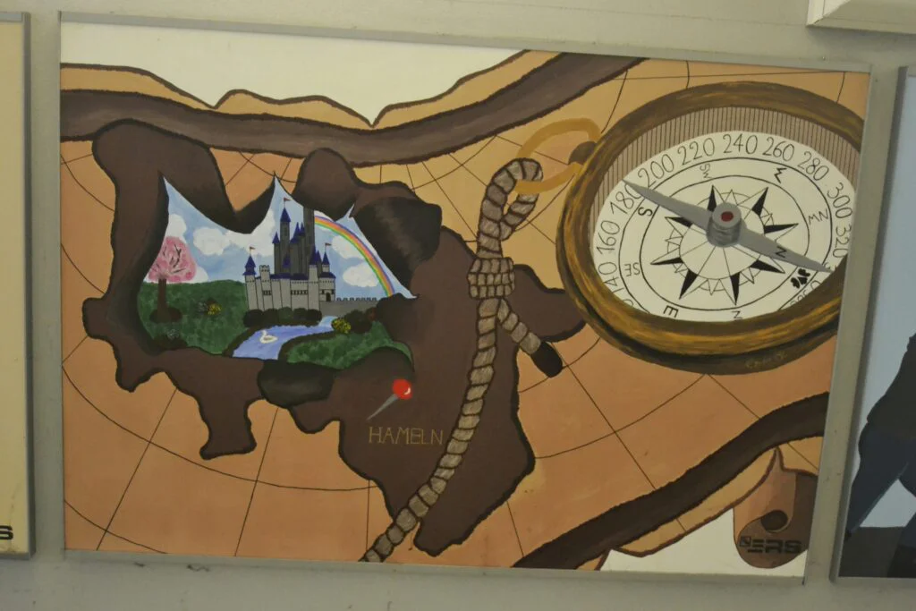 Torre Haspelmathturm en la muralla medieval de Hamelín