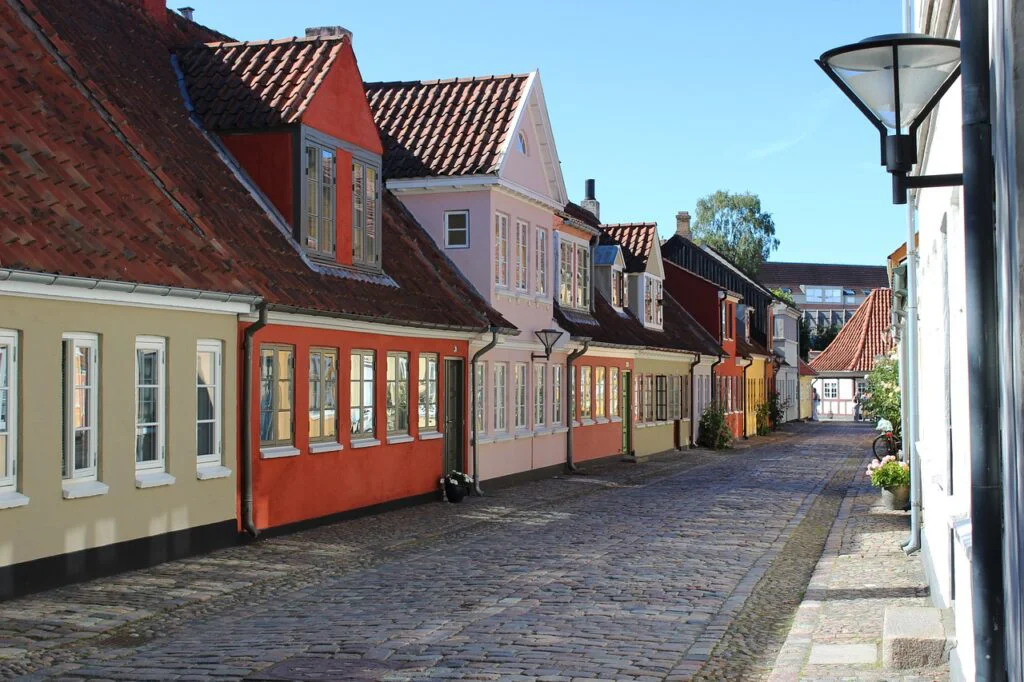 Centro histórico de Odense, ciudad de Hans Christian Andersen