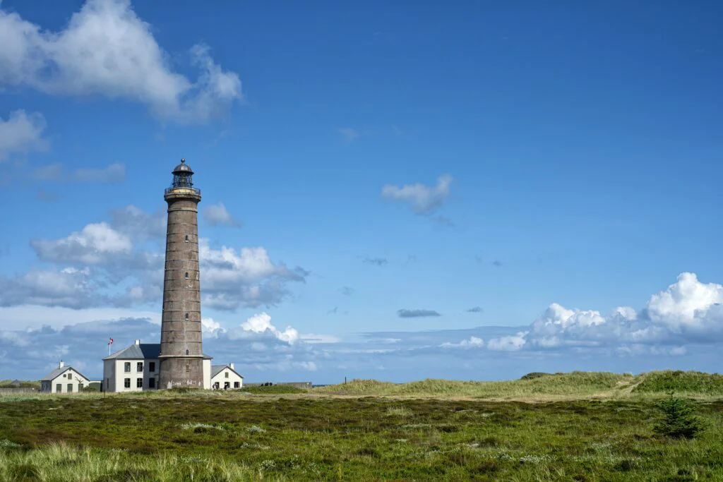 Faro de Skagen con vistas panorámicas