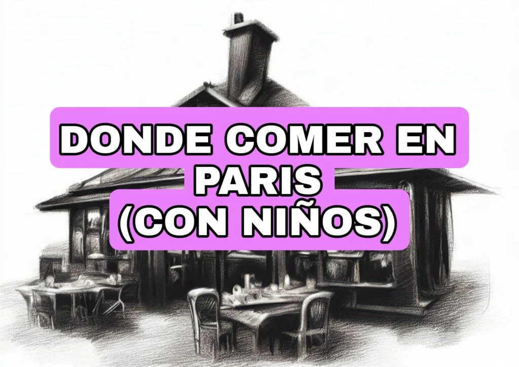 Comer en Paris con niños